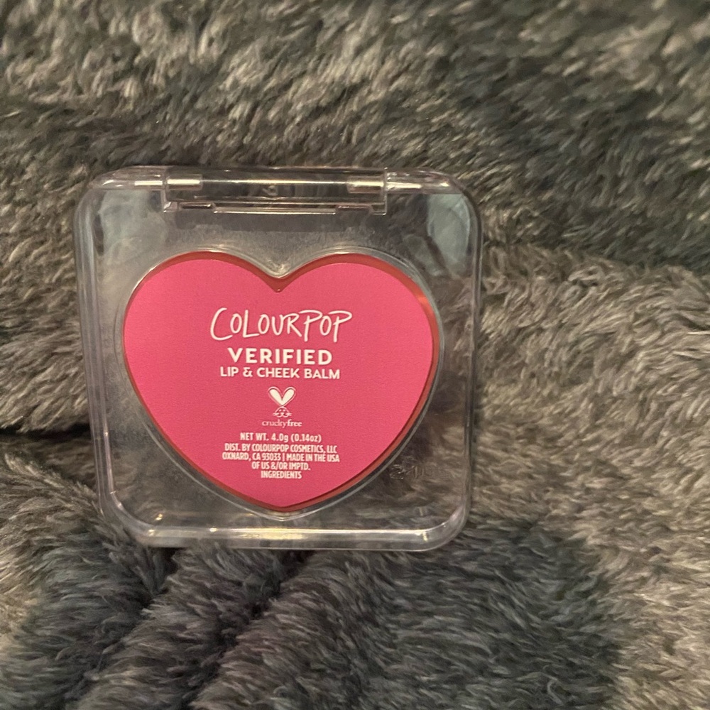 ColourPop Verified Lip & Cheek Balm - Bold Pink